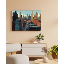 Turuncu New York Manzarası