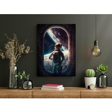 Meteor Kaşifi - Ahşap Mdf Tablo