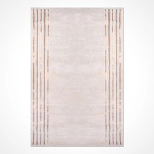 Aren Halı Vignola Modern Krem Viskon Akrilik Makine Halısı