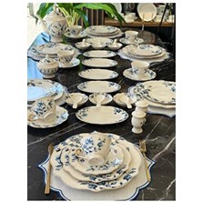 Rosa 6 Kişilik 48 Parça Porselen Kahvaltı Takımı