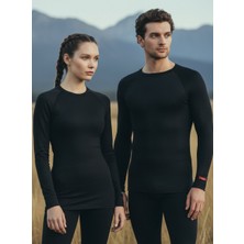 Blackspade Vücuda Oturan Içlik Unisex Termal Uzunkol Tişört – Bisiklet Yaka, 2. Seviye Isı KORUMA-9259