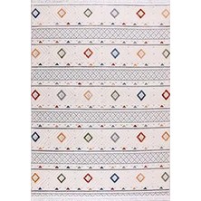 Aren Halı Salerno Modern Multi Degrade Polyester Kaydırmaz Tabanlı Makine Halısı