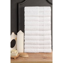 Blanc 10'lu 50X90CM El Yüz & Saç Havlusu Seti | Havlu | El Havlusu | Banyo Havlusu I Çeyiz Havlusu