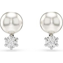 5694225 Swarovski Küpe Matrıx:pe Studs Whıte/rhs