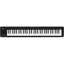 Korg Microkey2-61 Tuş Kadın Bodycon Elbise Günlük Stil Siyah Renkli Kolsuz Tasarım