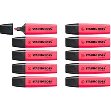 Stabilo Fosforlu Kalem Boss Pastel Pembe 10'lu Paket