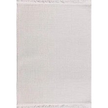 Aren Halı Arpaise Modern Beyaz Dtex Soft Kaydırmaz Tabanlı Makine Halısı