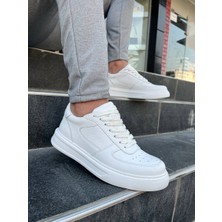 Kb-Dx8 Kuback Beyaz Deri Günlük Erkek Ayakkabı