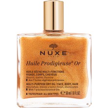 Huile Prodigieuse Or Altın Parıltılı Kuru Yağ 50 ml