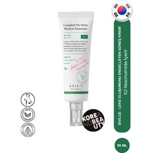 Complete No-Stress AXIS-Y Fiziksel Güneş Koruyucu 50ML Günlük Kullanıma Uygun Hafif ve Nazik