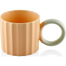 Kupa Runden Porselen Kupa Sarı 250 ml
