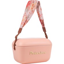 Prinkstyle Flower Classic Deri Kayışlı Coral Gold Edition Soğuk ve Sıcak Tutucu Thermo Çanta 20 Lt