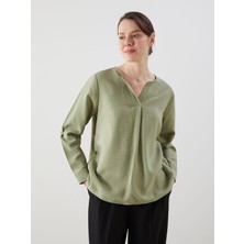 Lc Waikiki Yeni Sezon Kaçık Yaka Kadın Bluz