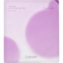 Şeffaflaşan Kore Maske Kolajen Kompleksi Luvum Phyto Collagen Gel Mask
