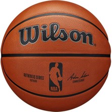 Wilson NBA Authentic Series Outdoor Basketbol Topu 7 Boyut Kadınlar İçin Günlük Kloş Stil