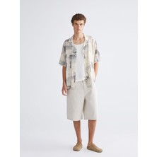 Lc Waikiki Yeni Sezon Rahat Kalıp Kanvas Erkek Şort