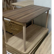 Hamadex Zıon Serisi – Mdf Orta Sehpa | 50×90 cm Mdf Tabla + Masif Gürgen Ayak | Modern ve Dayanıklı Tasarım