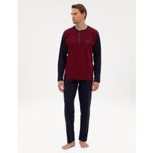 Pierre Cardin Erkek Bordo Pijama Takımı 50322651-900