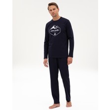 Pierre Cardin Erkek Lacivert Pijama Takımı 50322632-200