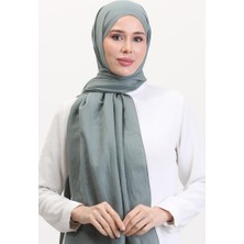Cotton Caz Şal 70257-14 Çağla Yeşili