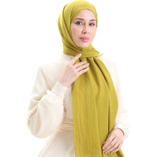 Pamuklu Soft Şal 70283-33 Yağ Yeşili