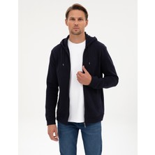 Pierre Cardin Erkek Lacivert Regular Fit Örme Hırka 50317656-VR033
