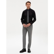 Pierre Cardin Erkek Füme Slim Fit Kumaş Pantolon 50317637-VR058