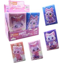 Xsay Cmk Puffy Cute Cat Not Defteri PF-120