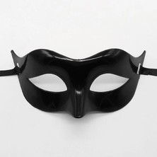 Siyah Renk Masquerade Kostüm Partisi Venedik Balo Maskesi
