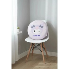 Sanrio Lisanslı Hafızalı Şekerleme Yastığı (Kuromi) 40CM