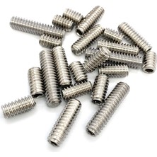 Setskur Civata M3 - M4 - M5 Paslanmaz Çelik Inox 20 Adet Dın 916 A2 Kalite