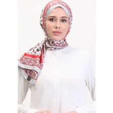 Ottoman Şal 70251-09 Gri Bordo