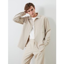 Lc Waikiki Yeni Sezon Regular Fit Poliviskon Cepli Erkek Gömlek Ceket