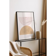 Bohemian Serisi Siyah Çerçeveli Poster, Tablo No:7