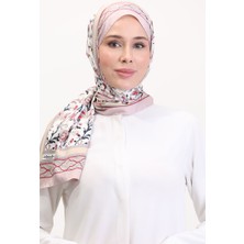 Ottoman Şal 70251-03 Pudra Vişne