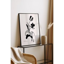 Bohemian Serisi Siyah Çerçeveli Poster, Tablo NO:112