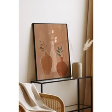 Bohemian Serisi Siyah Çerçeveli Poster, Tablo No:35