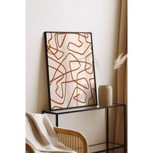 Bohemian Serisi Siyah Çerçeveli Poster, Tablo NO:158