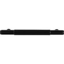 System 9226 Modern Çizgili Kulp Siyah Renk 640 mm