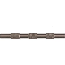 System 9387 Desenli Modern Kulp Fırçalı Bronz Renk 320 mm