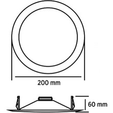 Cata CT-9140 Sıva Altı Hoparlör Trafolu 20 cm 60W