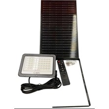 Cata CT-4649 Solar Led 200W Platinium 6400K Beyaz Işık Kumandalı Projektör Güneş Enerjili