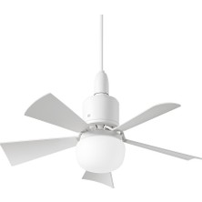 Cata CT-1155 Karayel Fanlı LED Ampul 82W E27 Vantilatörlü Aydınlatma 3 Renk Dimmerli Beyaz Işık