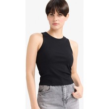 DeFacto Slim Fit Basic Halter Yaka Fitilli Kaşkorse Pedli Atlet G0843AX25AU