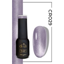 Cr-Oje Kalıcı Oje Korean Cat Eye, Kristal Efektli Manyetik Cat Eye / Kedi Gözü CR029 (5 ML)