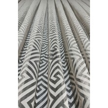 Versalux Ağır Gramajlı (1x3 Sık Pile Dikişli) Dökümlü Premium Tül Perde Beyaz Rengin Şıklığı