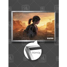 The Last Of Us Joel And Ellie Oyun Game Çerçeveli Yatay Kanvas Tablo