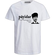 Payidar Baskılı Atatürk Pamuklu Yetişkin T-Shirt