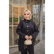 Hakim Yaka Scuba Takım Siyah