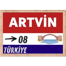 Özcan Tasarım Artvin Tablo - Retro Tablo
